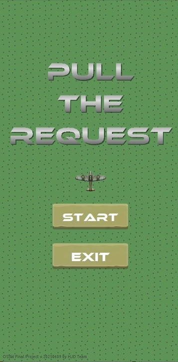 Pull the request 프로젝트 화면