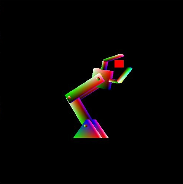 Robot Arm 프로젝트 화면